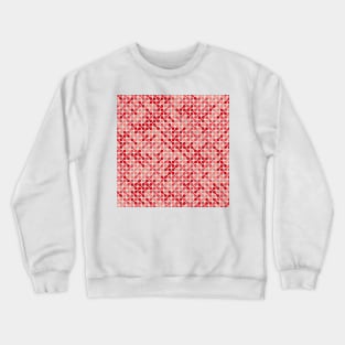 Nice metaball pattern abstract red Crewneck Sweatshirt